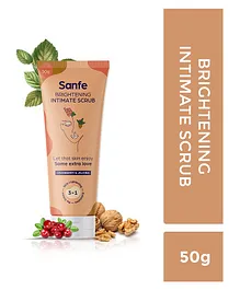 Sanfe Brightening Intimate Scrub - 50 gm