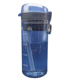 Emob Water Bottle with Metal Hanging Ring Purple - 420 ml