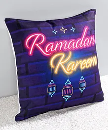 Ramadan Theme Cushion - Blue Red Yellow