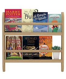 Littl Bird India Ledge Mini Bookshelf - Oak Brown