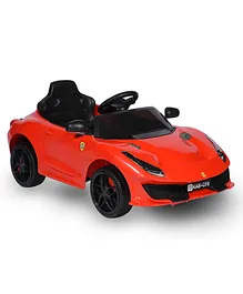Kidz Auto Battery Operated CF Ride On Car With Light & Music - Red