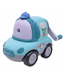 Yamama Cute Car Shape Manual Pencil Sharpeners - Blue