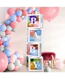 Party Propz Baby Shower Party Decoration Pack of 64 - Multicolour