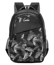 Genie School Backpack Black- 19 Inches