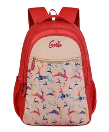 Genie School Backpack Orange- 19 Inches