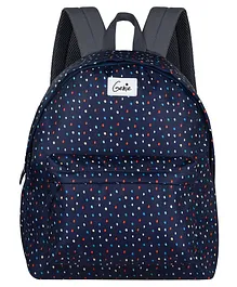 Genie Dottie Casual Backpack Blue - 16 Inches