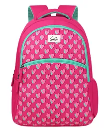 Genie Littlehearts Backpack Pink - 19 Inches
