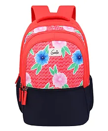 Genie Chevron Backpack Coral - 19 Inches