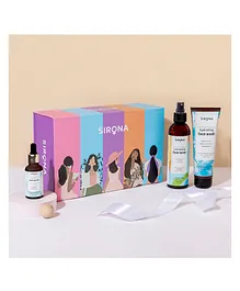 Sirona Hydrating Skin Care Gift Box with Face Wash Face Toner Face Serum-  355 ml