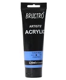 Brustro Artists Acrylic Colour Cobalt Blue - 120 ml