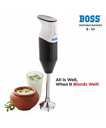 Boss B121 160 W Portable Hand Blender - Black