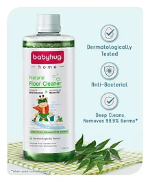 Babyhug Home Natural Floor Cleaner Green - 500 ml