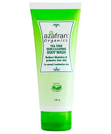 Azafran Organics Tea Tree Skin Clear Body Wash-100 gm
