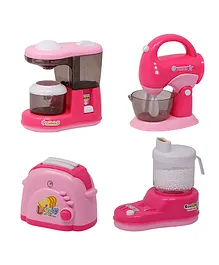 Niyamat Battery Operated Home Appliances Set of 4 - Pink