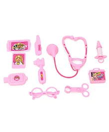 Barbie Dreamtopia Doctor Set of 10 Pieces - Pink 
