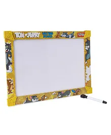 Tom and Jerry 2 in 1 Writing Board - Yellow
