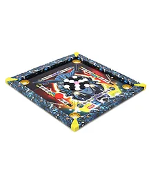 Batman Carrom Board with Snake and Ladder - Red