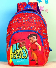 Chhota Bheem School Backpack Red - 15 Inches