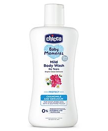 Chicco Baby Moments Mild Protect Body Wash - 200 ml