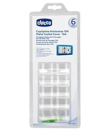 Chicco Standard Socket Covers Pack of 10 - White