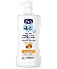 Chicco Baby Moments Gentle Body Wash And Shampoo - 500 ml