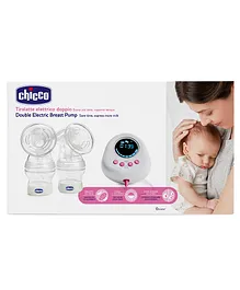 Chicco Double Electric Breast Pump Pack Of 2 - White