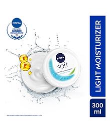 Nivea Soft Light Moisturizer Non-Greasy Cream - 300 ml