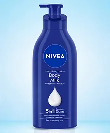 Nivea 5 in 1 Complete Care Nourishing Lotion Body Milk for Dry to Very Dry Skin - 600 ml 