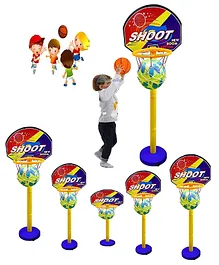 FunBlast Basketball Set with Adjustable  Stand - Multicolor