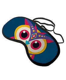 Right Gifting Digital Printed Travelling Sleeping Eye Mask For Adults - Multicolor