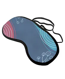 Right Gifting Digital Printed Travelling/Sleeping Eye Mask For Adults - Multicolor