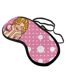 Right Gifting Digital Printed Travelling/Sleeping Eye Mask For Adults - Multicolor