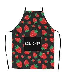 Right Gifting Satin Apron For Kids With Adjustable Waist & Centre Pocket - Multicolor