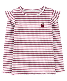 Carter's Apple Flutter Tee - Pink