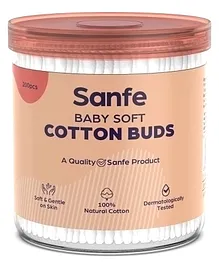 Sanfe Baby Soft Cotton Buds -  200 Pieces