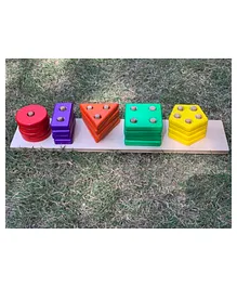 Kidmee Maths Matching Stacker - Multicolour