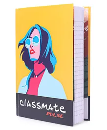 Classmate A5 Single Line Hardbound Notebook - 192 Pages