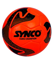 SYNCO Euro Championship PU Soccer Ball Size 5 - Orange