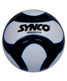 SYNCO Aerosensa TPU Soccer Ball Size 5 - White Black