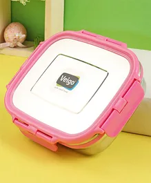 Veigo Stainless Steel Lunch Box - Pink