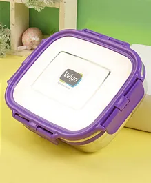 Veigo Stainless Steel Lunch Box - Purple