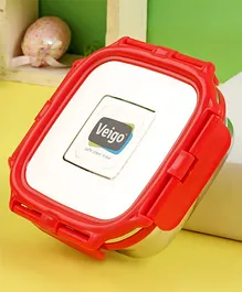 Veigo Stainless Steel Lunch Box - Red