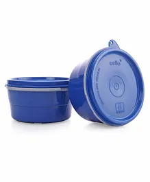 Cello Max Fresh Hot Wave 2 Lunch Box Set - Blue