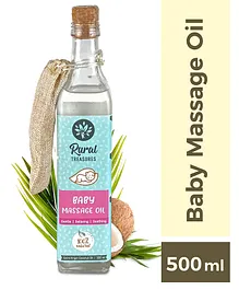 Rural Treasures Natural Baby Virgin Coconut Massage Oil - 500 ml