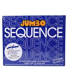 SANJARY Jumbo Sequence Playing Cards - Multicolor