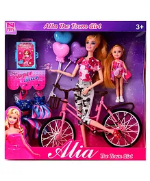 Sanjary Alia The Town Girl Doll with Accessories Height 30 cm (Colour May Vary)