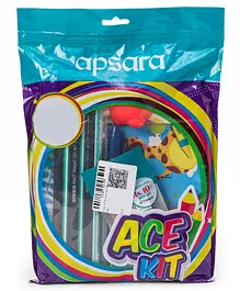 Apsara Ace Kit Multicolour - Pack Of 12  