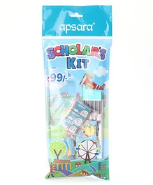 Apsara Scholar Kit Pack Of 5 - Multicolor