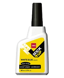 Deli Extra Strong Adhesive White Glue With Slim Tip for Wood Paper Cardboard  - 20 g