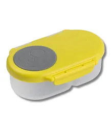 B box Lunchbox - Yellow Grey